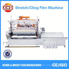 plastic film slitting rewinder film extruder machine